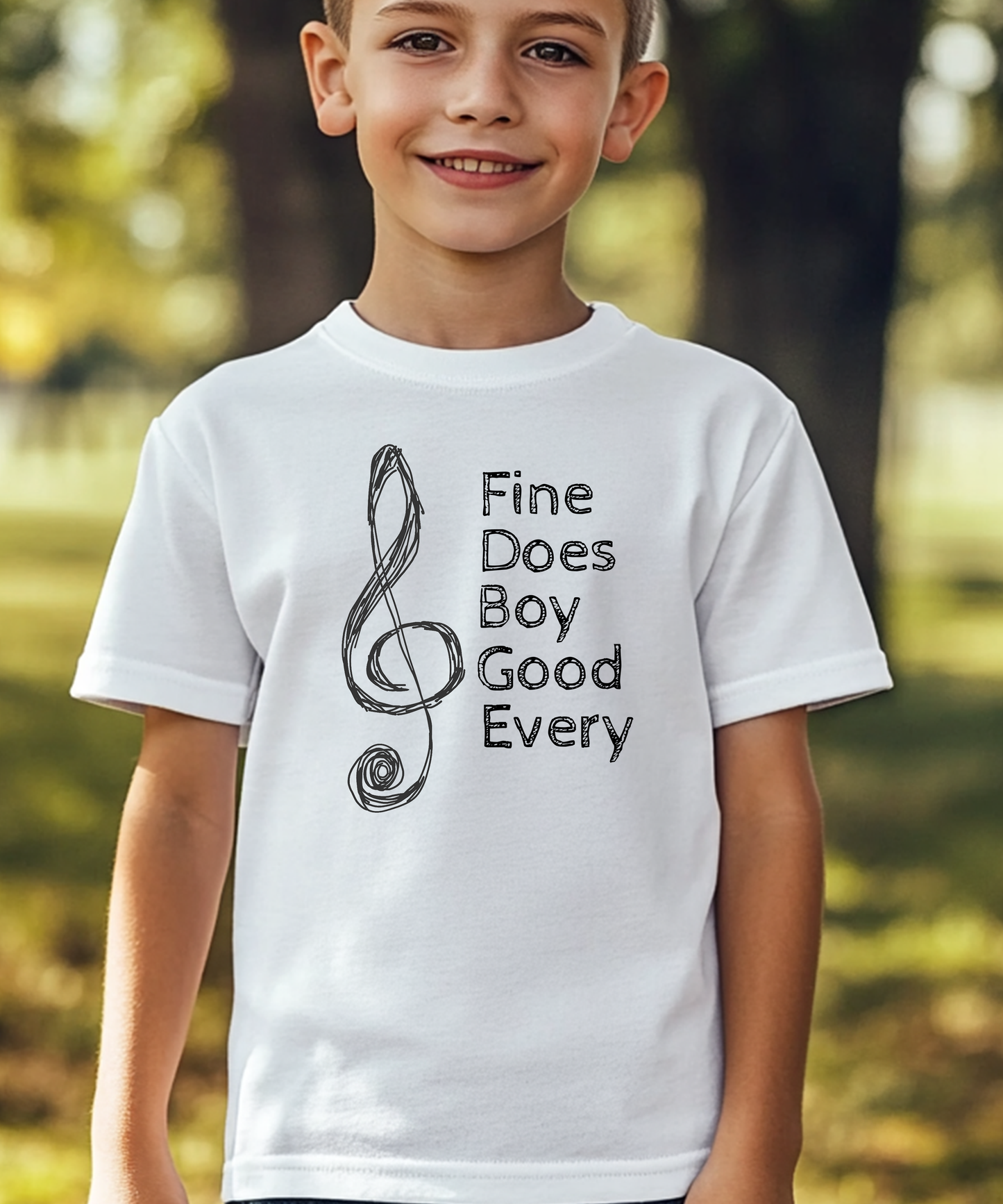 Every Good Boy Does Fine T-Shirt (Youth Sizes)