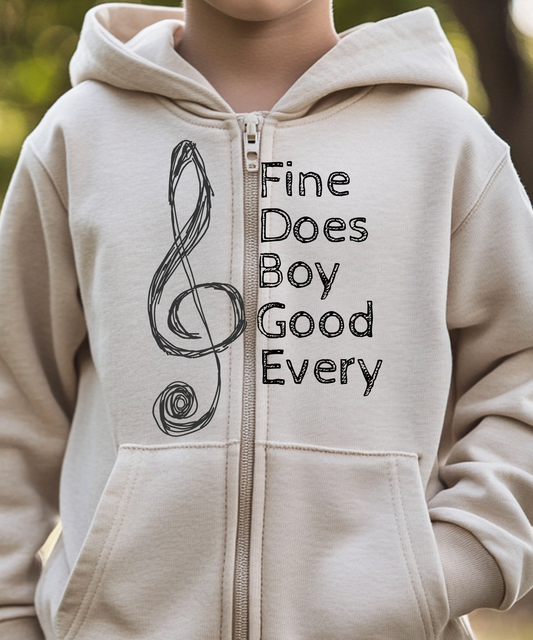 Every Good Boy Does Fine Sweatshirt (Youth Sizes)